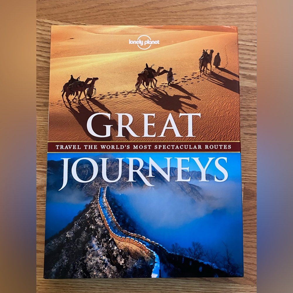 🛍️Lonely Planet Great Journeys - Coffee Table book - perfect condition